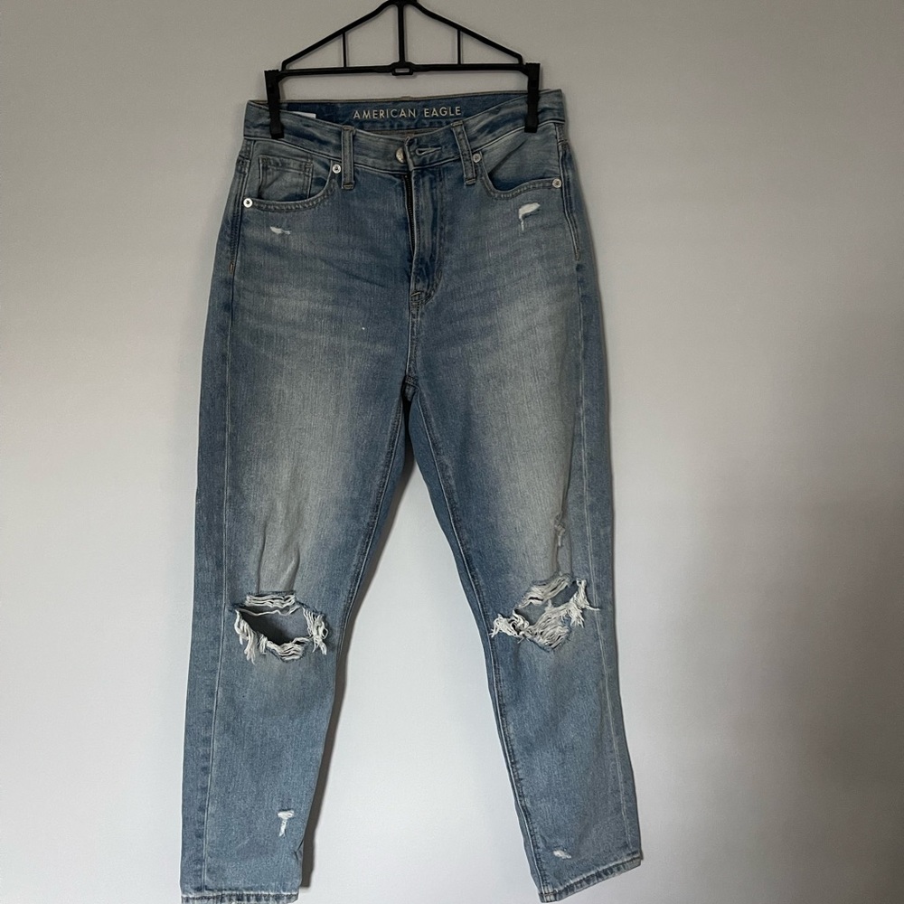 American Eagle ripped jeans